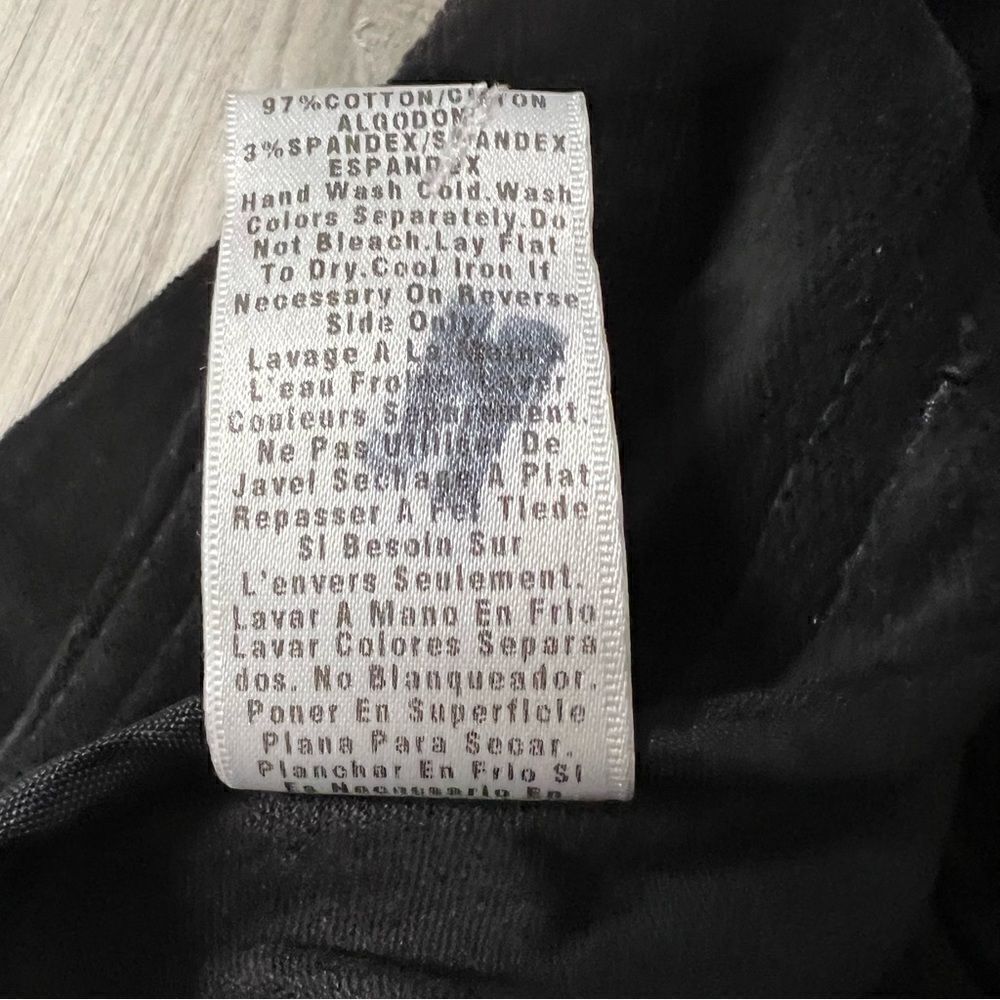 Vintage JNCO flare leg pants in black velvet with red gothic velvet bottoms sz 3 - Picture 12 of 13